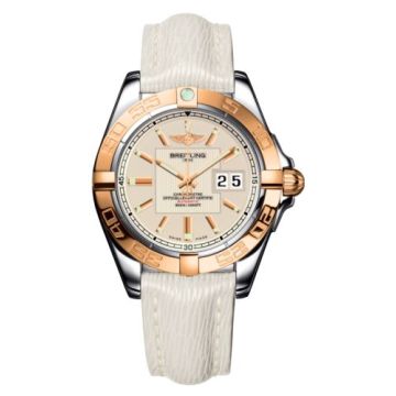 Breitling Galactic 41 Stainless Steel / Rose Gold / Sierra Silver / Sahara