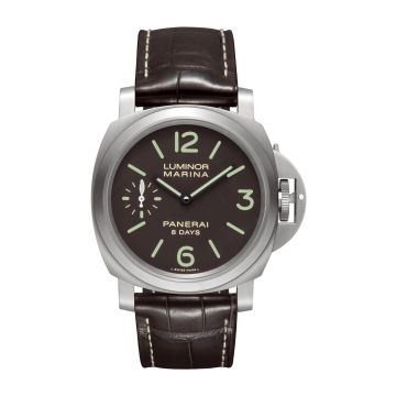 Panerai Luminor Marina 44 8 Days Titanium / Brown
