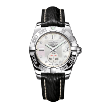 Breitling Galactic 36 Automatic Stainless Steel / Pearl Diamond / Sahara