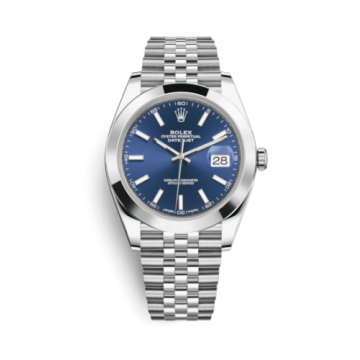 Rolex Datejust 41 Stainless Steel Smooth / Jubilee / Blue
