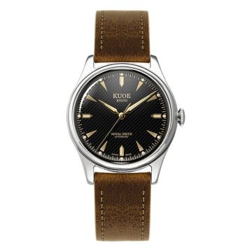 Kuoe Kyoto Royal Smith 90-006 Silver Case Black Dial