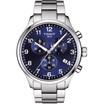 Tissot Chrono XL Classic Stainless Steel / Blue / Bracelet