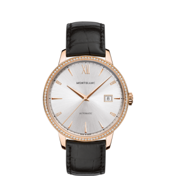 Montblanc Heritage Spirit Date Automatic 39mm Red Gold Diamond