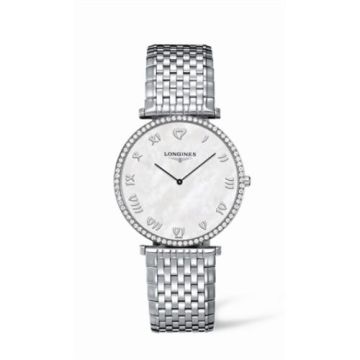 Longines La Grande Classique 37 Quartz Diamond Bezel