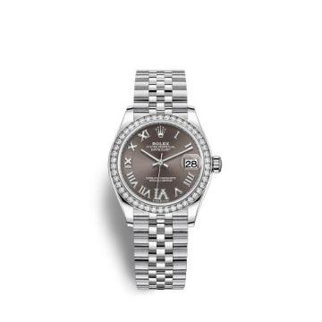Rolex Datejust 31 Stainless Steel Diamond / Jubilee / Grey - Roman