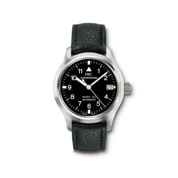 IWC Schaffhausen Pilot's Watch Mark XII Stainless Steel / Black / Strap