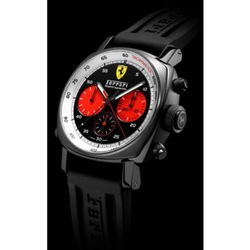 Panerai Ferrari Scuderia Rattrapante Black / Red