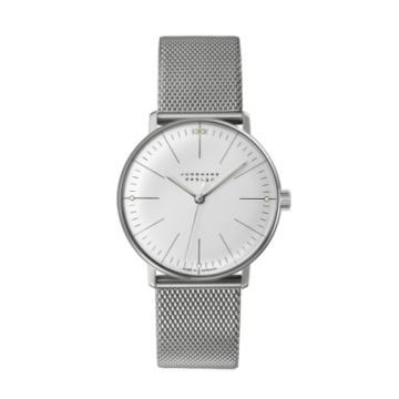 Junghans Max Bill Hand-Winding Silver Stick Bracelet