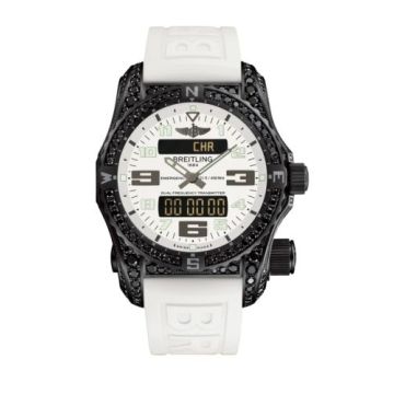 Breitling Emergency II Night Mission Diamondworks / White / Rubber / Folding