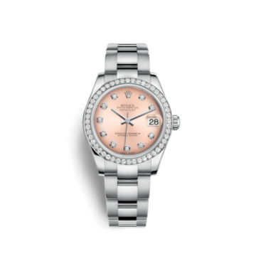 Rolex Datejust 31 Stainless Steel Diamond / Oyster / Pink - Diamond