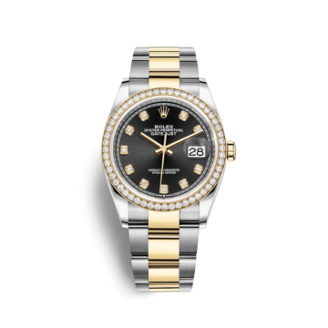 Rolex Datejust 36 Stainless Steel / Yellow Gold / Diamond / Black Diamond / Oyster