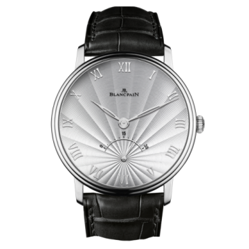 Blancpain Villeret Ultraplate Seconde Rétrograde White Gold / Opalin Flinqué