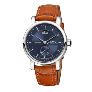 Mühle Glashütte Teutonia II Großdatum Chronometer Blue / Strap