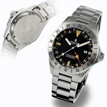 Steinhart Ocean One vintage GMT Diver Watch