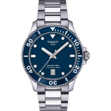 Tissot Seastar 1000 Quartz 40 Stainless Steel / Blue / Bracelet