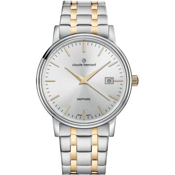 Claude Bernard Classic Gents Date Bicolour 42mm
