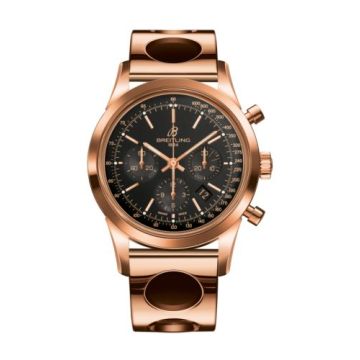 Breitling Transocean Chronograph Red Gold / Black / Air Racer