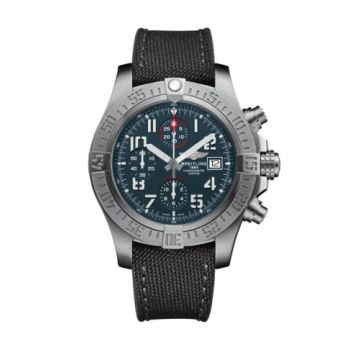 Breitling Avenger Bandit Titanium / Titanium Gray / White Hands / Military / Pin