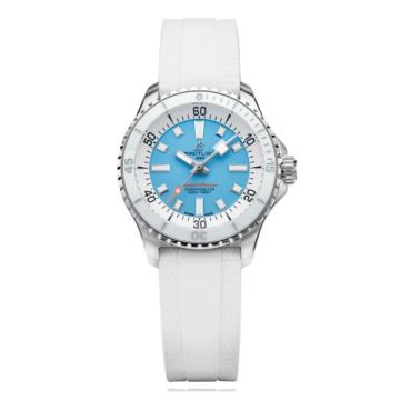 Breitling SuperOcean Automatic 36 Stainless Steel / Ice Blue / Bucherer