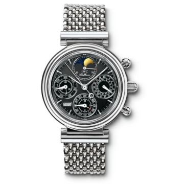 IWC Schaffhausen Da Vinci Perpetual Stainless Steel / Black / German / Bracelet