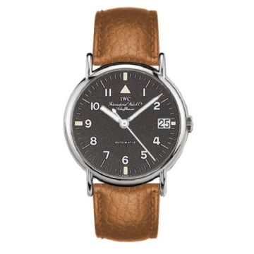 IWC Schaffhausen Portofino Automatic Stainless Steel / Black - Pilot / Strap