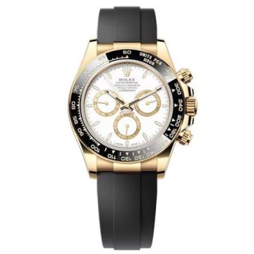 Rolex Cosmograph Daytona Yellow Gold - Cerachrom / White / Oysterflex