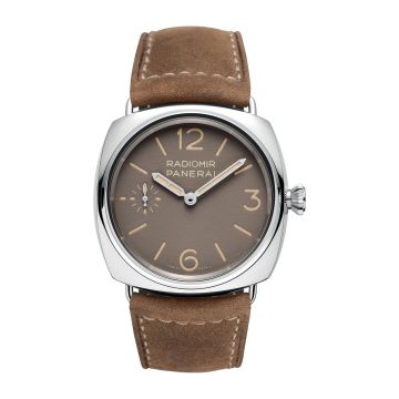 Panerai Radiomir Officine Stainless Steel / Brown