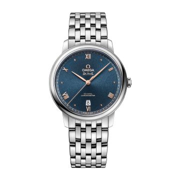 Omega De Ville Prestige Co-Axial 39.5 Stainless Steel / Blue Sunburst / Bracelet
