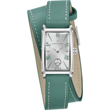Hamilton Ardmore Quartz 18.7 Stainless Steel / Silver - Light Green