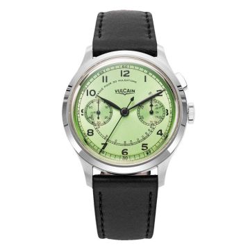 Vulcain Monopusher Heritage Green 650167A98