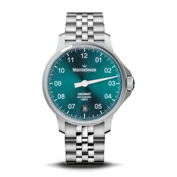 MeisterSinger Unomat Sunburst medium green