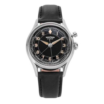 Vulcain Cricket Tradition 36 mm Black Plain