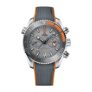 Omega Seamaster Planet Ocean 600M Co-Axial 45.5 Master Chronometer Chronograph Titanium / Grey / Strap