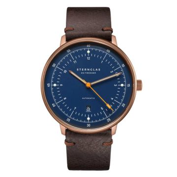 Sternglas Hamburg Automatic Dark Blue Bronze S02