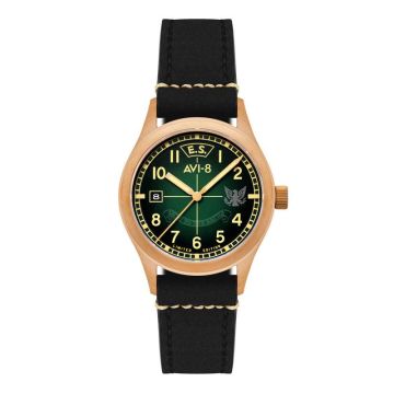 Avi-8 Flyboy Eagle Squadron Automatic Bronze 85Th Limited Edition Coltishall