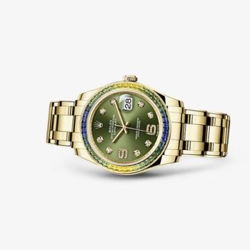 Rolex Datejust Pearlmaster 39 Fancy Green