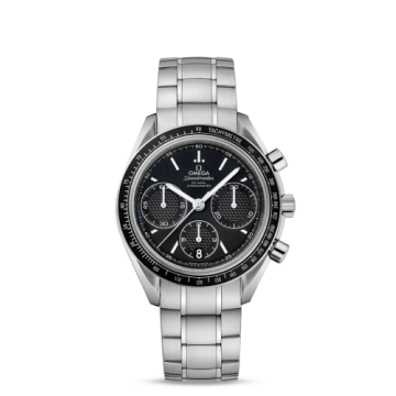 Omega Speedmaster Racing Co-Axial Chronograph Stainless Steel / Black / Bracelet