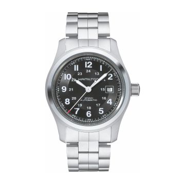 Hamilton Khaki Field Automatic Stainless Steel / Black / Bracelet