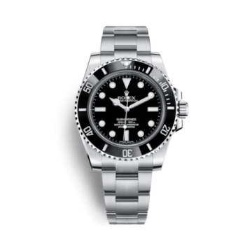 Rolex Submariner No-Date / Stainless Steel / Black / Cerachrom
