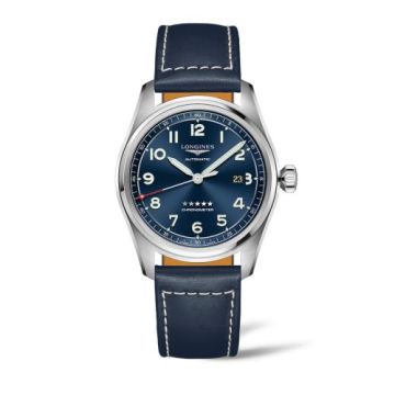 Longines Spirit Automatic 42 Blue / Strap XL