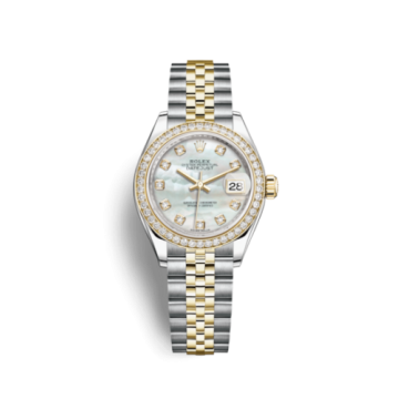 Rolex Lady-Datejust 28 Rolesor Yellow Diamond / Jubilee / MOP