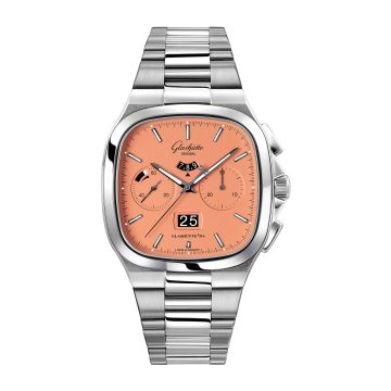 Glashütte Original Seventies Chronograph Panorama Date Vibing Orange / Bracelet