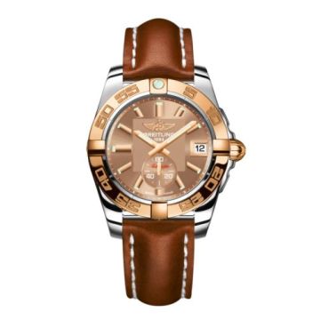 Breitling Galactic 36 Automatic Stainless Steel / Rose Gold / Copperhead Bronze / Calf