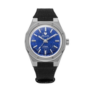 Nivada Grenchen F77 Titanium / Lapis Lazuli / Velcro