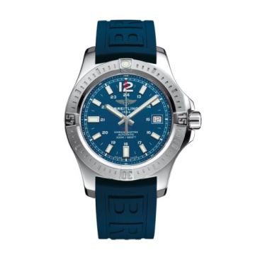 Breitling Colt 41 Automatic Mariner Blue / Rubber