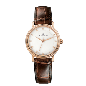 Blancpain Villeret Ultraplate Automatique Ladies Red Gold / Opaline