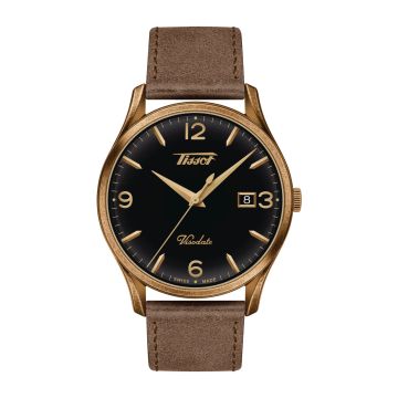 Tissot Visodate Quartz 40 Bronze PVD / Black / Strap