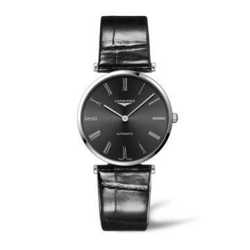 Longines La Grande Classique Automatic 38 Stainless Steel / Grey - Roman
