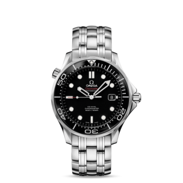 Omega Seamaster Diver 300M Co-Axial 41 Stainless Steel / Black / Bracelet / Ceramic