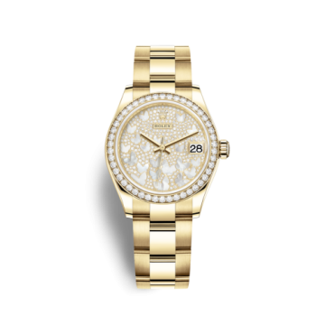Rolex Datejust 31 Yellow Gold / Diamond / Butterfly / Oyster